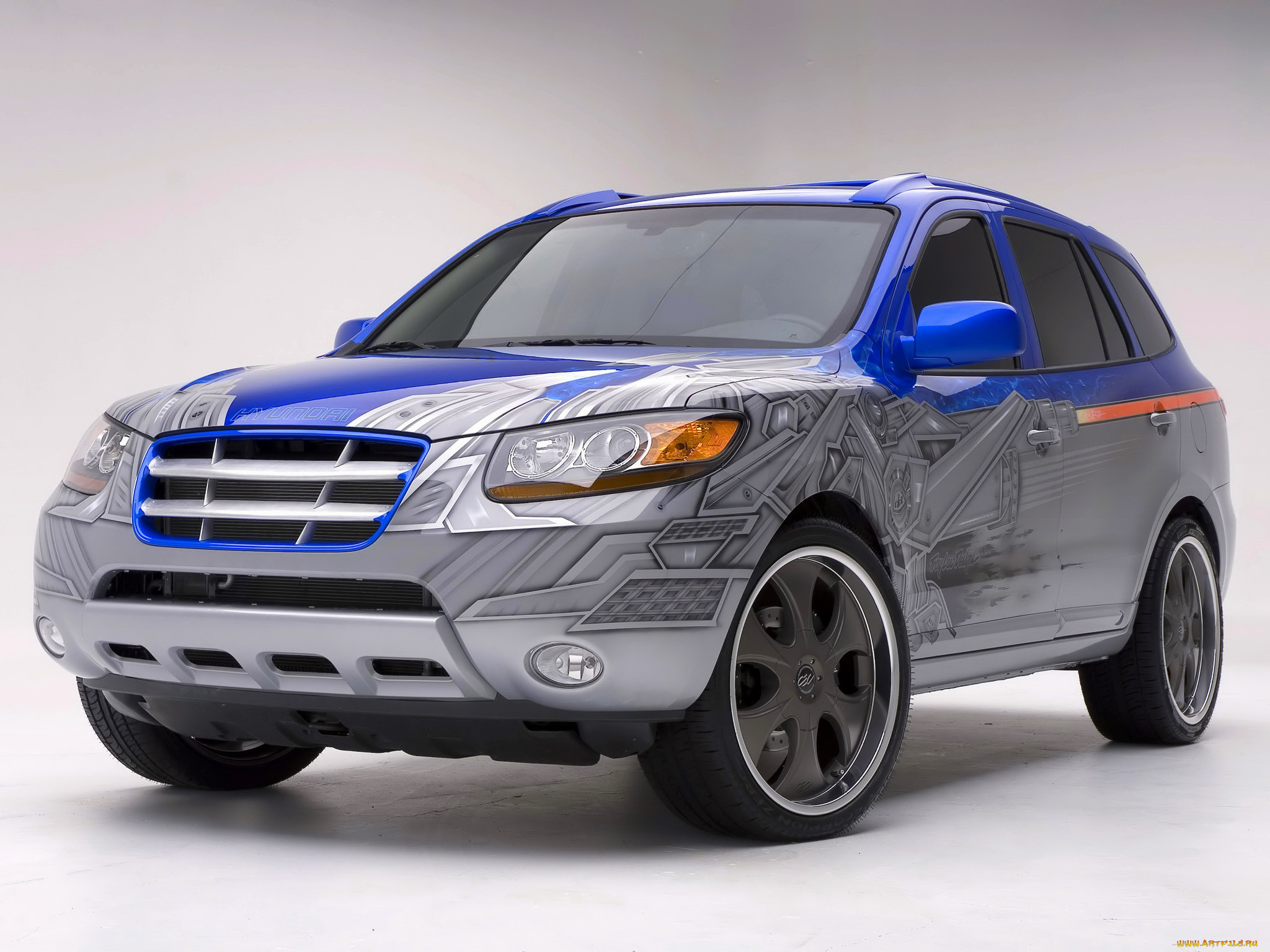 , hyundai, santa, fe